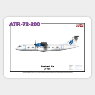 Avions de Transport Régional 72-200 - Stobart Air (Art Print) Sticker